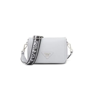 PRADA LEATHER SHOULDER BAG 1BD314  (23*15.5*9cm)